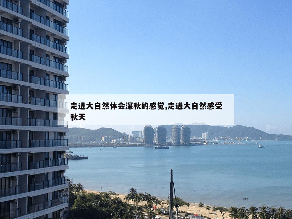 走进大自然体会深秋的感觉,走进大自然感受秋天